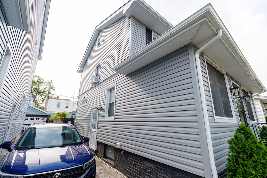 Exterior View of the Roofing Installation
