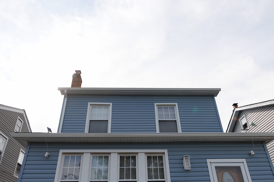 Exterior View of the Roofing Installation