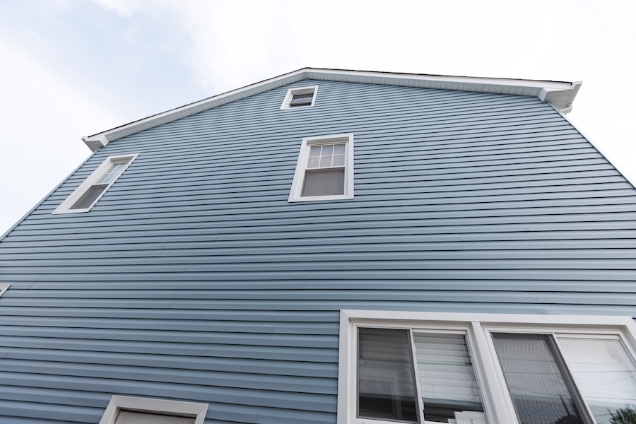 The House Being Framed with Molding